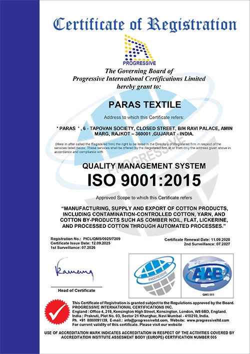 Certificate of Registration